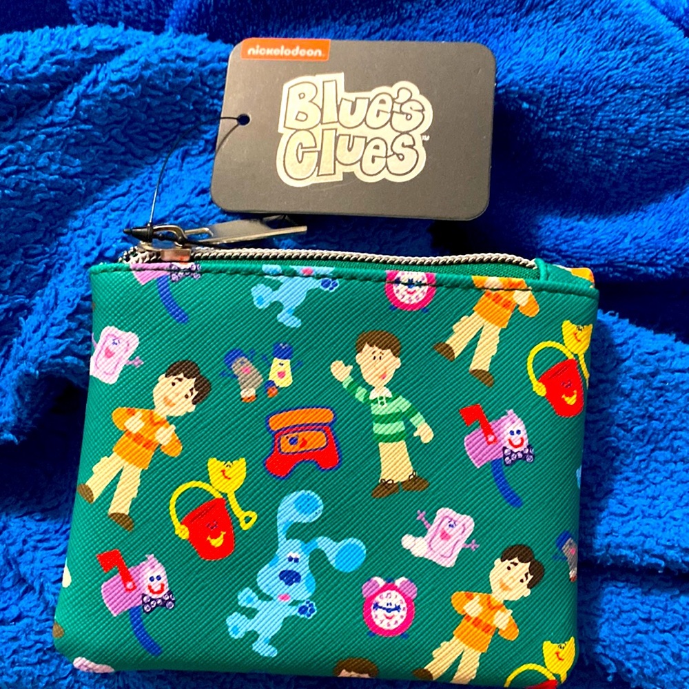Blues Clues cast coin purse